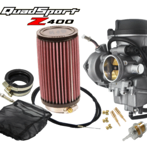 03-08 LTZ 400 LTZ400 Z400 Stock Complete Carb Kit Carburetor Intake Filter Cable