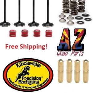 04 05 Honda TRX450R TRX 450R Kibblewhite Valves Springs Guides Head Rebuild Kit