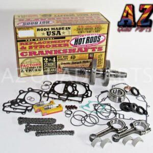 05-11 Brute Force 750 Bottom End Hotrods Crank Rods Rebuild NGK Plugs Cam Chains