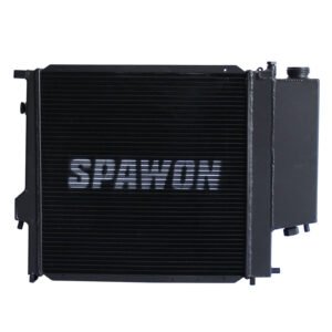 1295 Black Fan Shroud Radiator Fit BMW 318i 318is 318ti Z3 91-00 3Row MT SPAWON - Image 3