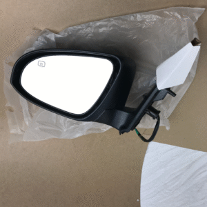 14-19 Toyota Left Driver Side View Mirror Black OEM 806001 without Cover 544 - Image 2