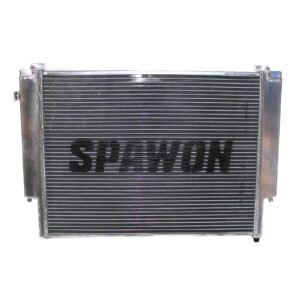 1841 Aluminum Radiator +Fan shroud Fit BMW M3 Z3 325i 328i 323i 92-01 MT SPAWON - Image 3