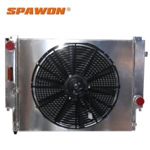 1841 Aluminum Radiator +Fan shroud Fit BMW M3 Z3 325i 328i 323i 92-01 MT SPAWON