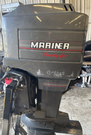 1992 Mercury Mariner 75hp oil injected two stroke remote/tiller Freshwater 90hp - Image 2