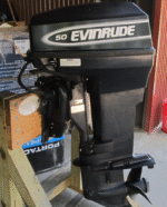 1998 50 50HP Evinrude 2 Stroke Outboard Motor SPL 20" w/ Power Trim & Tilt