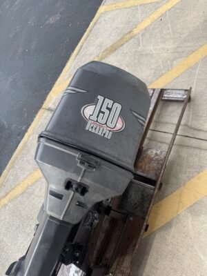 1998 Johnson Evinrude 150 hp Carbureted Outboard Boat Motor Engine 25" OMC - Image 2