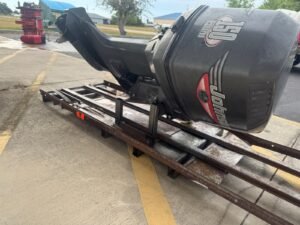 1998 Johnson Evinrude 150 hp Carbureted Outboard Boat Motor Engine 25" OMC - Image 3
