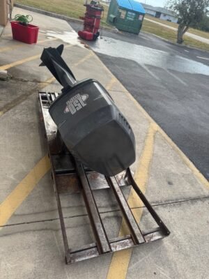 1998 Johnson Evinrude 150 hp Carbureted Outboard Boat Motor Engine 25" OMC - Image 4
