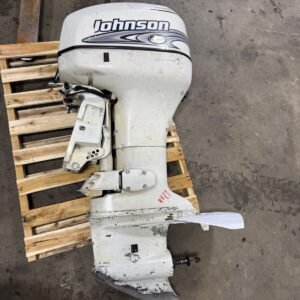 ~2001 Johnson 90 hp Carb 2-Stroke 25" Outboard Boat Motor Evinrude Runs Well v4