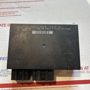 2003 - 2005 VolksWagen CCM Comfort Control Module Unit 1C0 959 799G w/2 key fobs