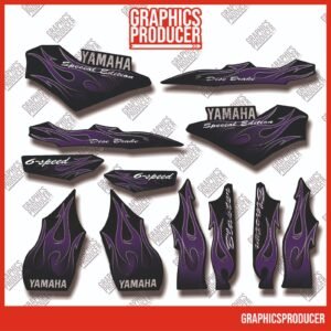 2006 Yamaha Blaster Graphics Decals Full Stickers GLOSS Vinyl COLOR VARIATIONS