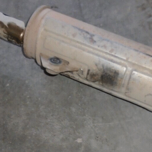 2007 Yamaha Grizzly YFM350 YFM 350 4x4 Exhaust Pipe Muffler Spark Arrestor 07