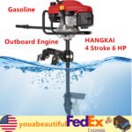200cc Air Cooling Marine Motor CDI 4-Stroke Outboard Motor Boat Outboard Engine