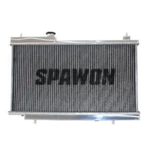 2051 Aluminum Radiator + Fan Shroud For Honda CRV 2.0 L4 1997-2001 AT SPAWON - Image 3
