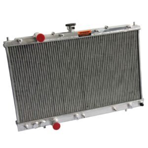 2208 Aluminum SPAWON Radiator For Mitsubishi Mirage DE ES LS 1997-02 1.8L L4 AT - Image 3