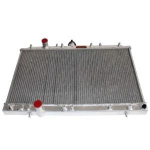 2208 Aluminum SPAWON Radiator For Mitsubishi Mirage DE ES LS 1997-02 1.8L L4 AT - Image 4