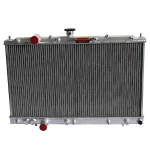 2208 Aluminum SPAWON Radiator For Mitsubishi Mirage DE ES LS 1997-02 1.8L L4 AT