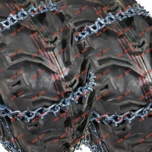 25X10-12 Atv Tire Chains 25X10X12 26x10-12 25 10 12 Snow Ice 26x10x12 V Bar UTV