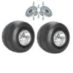 2pc 11x7.10-5 11x7.10x5 Rear Tires Wheels Axle Hub for Racing Karting Drift Bike