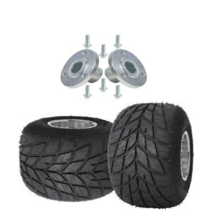 2PC 5" Rain 11x7.10-5 11x7.10x5 Wheel Tire Rim + Hub Go Karting Trike Mini Bike