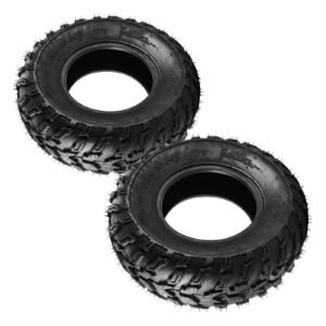 2Pcs 23×7-10 23×7×10 ATV UTV Tires 6Ply All Terrain Go Kart Golf Cart Tire Black - Image 3