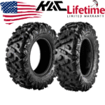 2pcs 25x8-12 ATV Tires 6Ply 25x8x12 UTV Tires 25 8 12 Front All Terrain Tyre KAC
