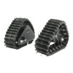 2Pcs Rear Wheel Track for ATV UTV Quad Snow Sand Offroad Tractor Wheelchair