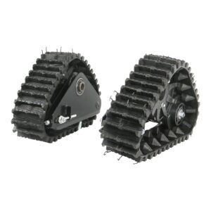 2Pcs Rear Wheel Track for ATV UTV Quad Snow Sand Offroad Tractor Wheelchair