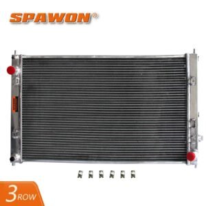 3 Row 13582 SPAWON Radiator For 2016-2021 Honda Civic LX EX EX-L EX-T 1.5L L4 MT