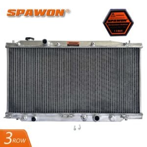 3 Row Fit 2009-2014 Honda City Fit 1.5L L4 SPAWON DX EX LX Radiator AT MT 13068