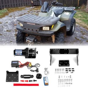 3000 LBS Winch Mount Kit For Polaris Sportsman 335 400 500 6x6 Magnum Xplorer