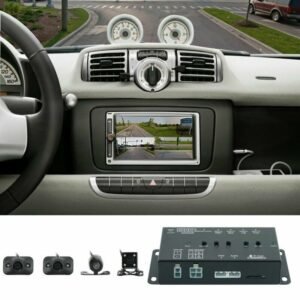 360° DC 12V Car SUV DVR Record Panoramic View All Round Rear View Camera System