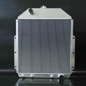 3Rows Aluminum Radiator Fit Ford Truck Chevy F1 F2 1942-52 V6 4.2L 4252 52mm AT - Image 2