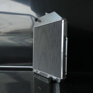 3Rows Aluminum Radiator Fit Ford Truck Chevy F1 F2 1942-52 V6 4.2L 4252 52mm AT - Image 3
