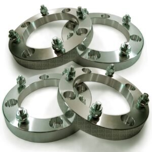 (4) 1" Billet Wheel Spacers Honda Talon 1000R 1000X 4x137 Pattern 12x1.5mm Lug - Image 3