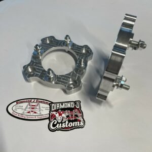 4/144mm to 4/110mm Conversion Wheel Spacers, 1" thick - Image 2