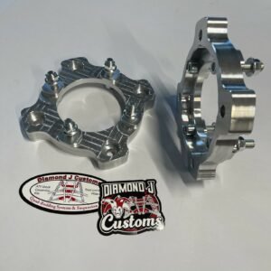 4/144mm to 4/110mm Conversion Wheel Spacers, 1" thick - Image 3