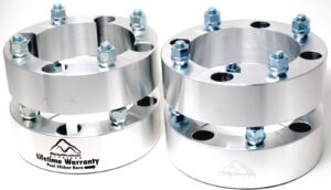 4 Wheel Spacer Adapters to install Polaris RZR 1000 rims onto RZR S800 or 900XP
