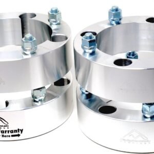 4 Wheel Spacer Adapters to install Polaris RZR 1000 rims onto RZR S800 or 900XP