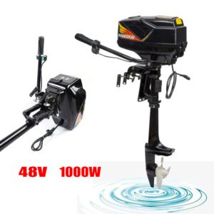 48V 1000W Electric Brushless Outboard Motor Boat Engine Trolling Motor 3000rpm - Image 2