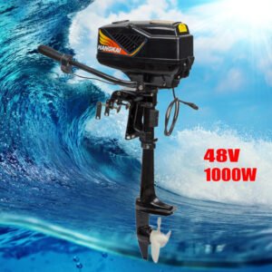 48V 1000W Electric Brushless Outboard Motor Boat Engine Trolling Motor 3000rpm