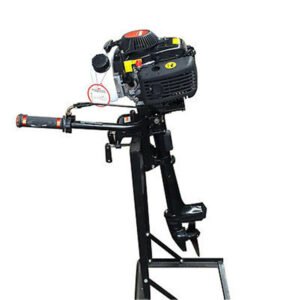 4HP 4 Stroke Outboard Motor Short Shaft Fishing Boat Engine Air Cooling System