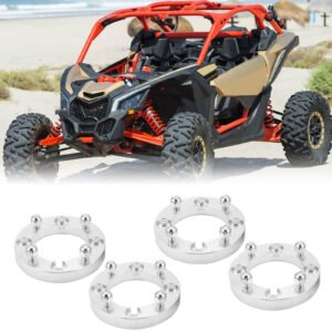 4PCS 1.0" 4x137 110mm Wheel Spacers For 2017-2025 Can-Am Maverick X3 / Max
