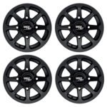 4pcs 14" RockTrix RT102 ATV UTV Wheels Rims | 14x7 | 4x137 4/137 | 5+2 Offset