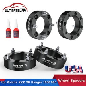 4Pcs 4x156 2'' ATV Wheel Spacers M12x1.5'' For Polaris RZR XP Ranger 1000 900