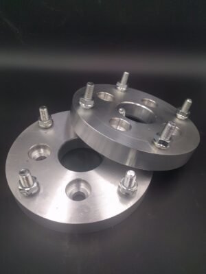 4x100 to 4x156 US Made ATV Wheel Adapters Spacers 2" Thick 12x1.5 Studs x 2 Rims - Image 3