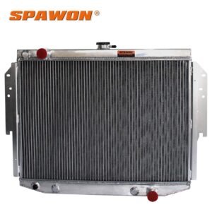 500 Aluminum Radiator Fit Chrysler Cordoba Dodge Aspen Plymouth V8 76-89 SPAWON