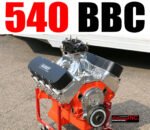 540 BIG BLOCK CHEVY PUMP GAS CALLIES DART JE PISTONS FULL PORT 345 DART HEADS