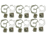 6- Pack Johnson Evinrude Carburetor Repair Kit V4 V6 V8 Looper 439078 439079 New
