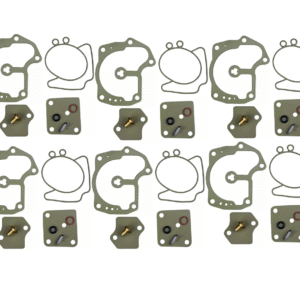 6- Pack Johnson Evinrude Carburetor Repair Kit V4 V6 V8 Looper 439078 439079 New